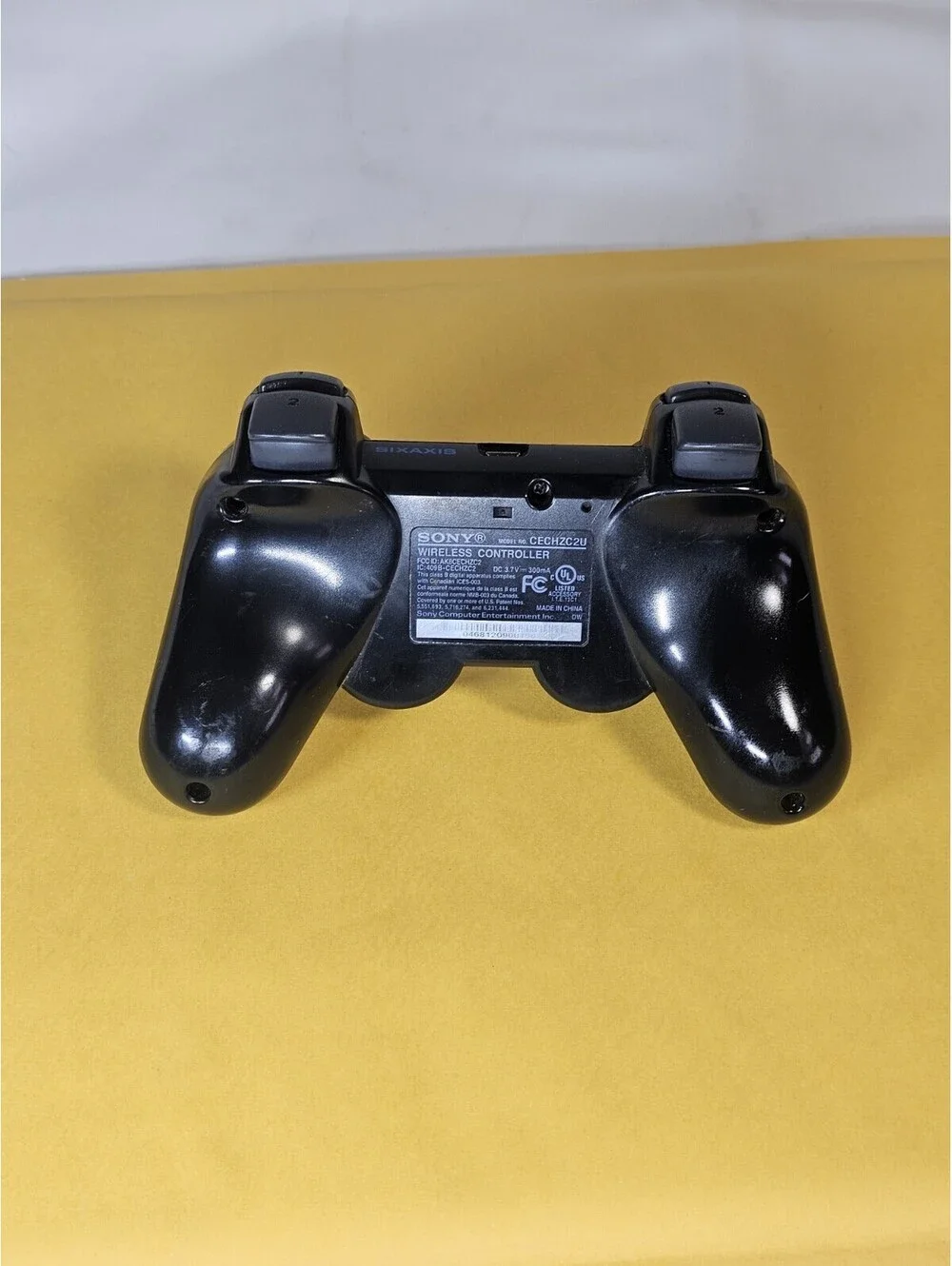 Sony Playstation 3 PS3 Sixaxis DualShock 3 Controller Untested. For parts repair